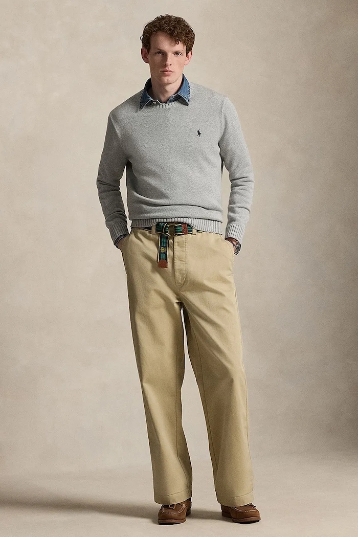 Oblečenie Polo Ralph Lauren - Sveter 710810846004 sivá