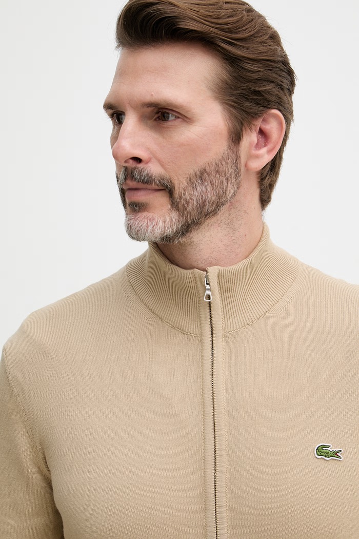 Lacoste pánske bavlnené béžová AH1957