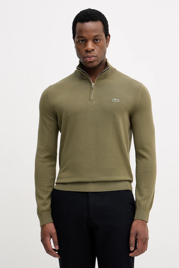 Свитер Lacoste зелёный AH1980