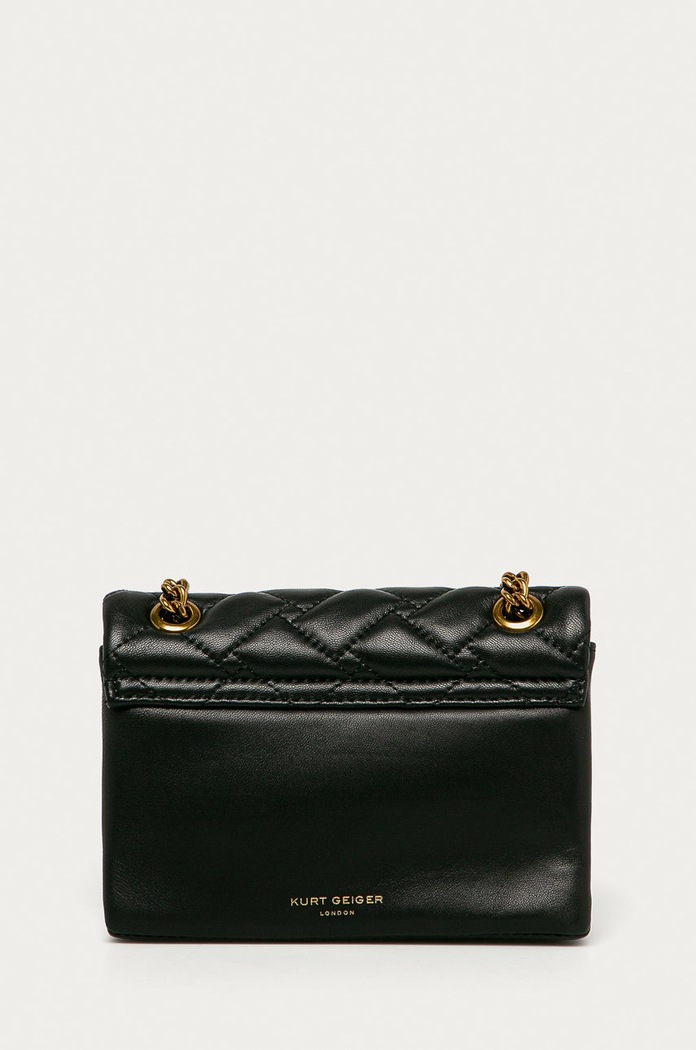 Kurt Geiger London - Torebka skórzana czarny 1470805109.05