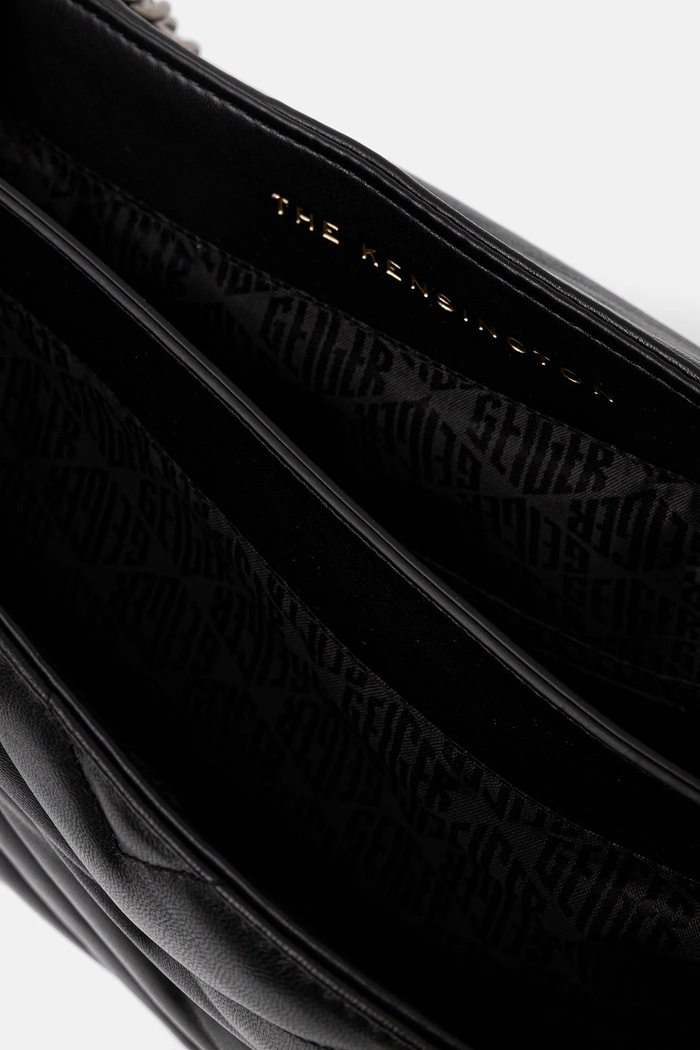 Kurt Geiger London - Kožená kabelka 1100500109.00 čierna