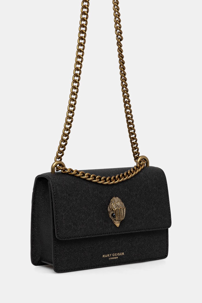 Kurt Geiger London - Torebka skórzana 2888700109.00 czarny AW20
