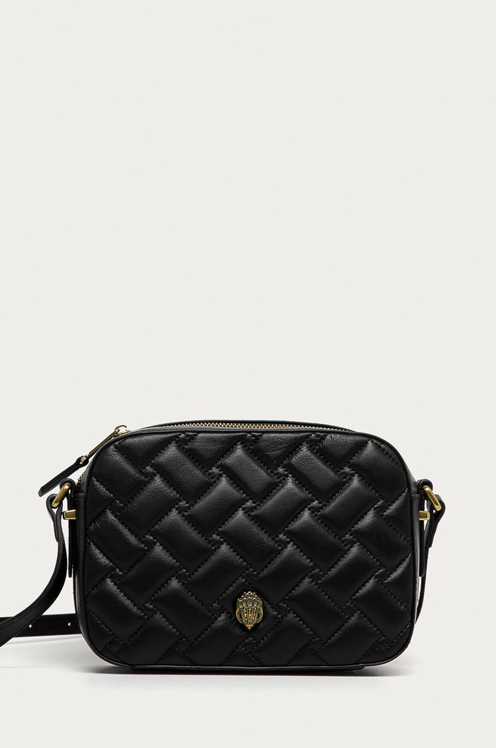 Kurt Geiger London - Poseta de piele uni negru 5294400109.00