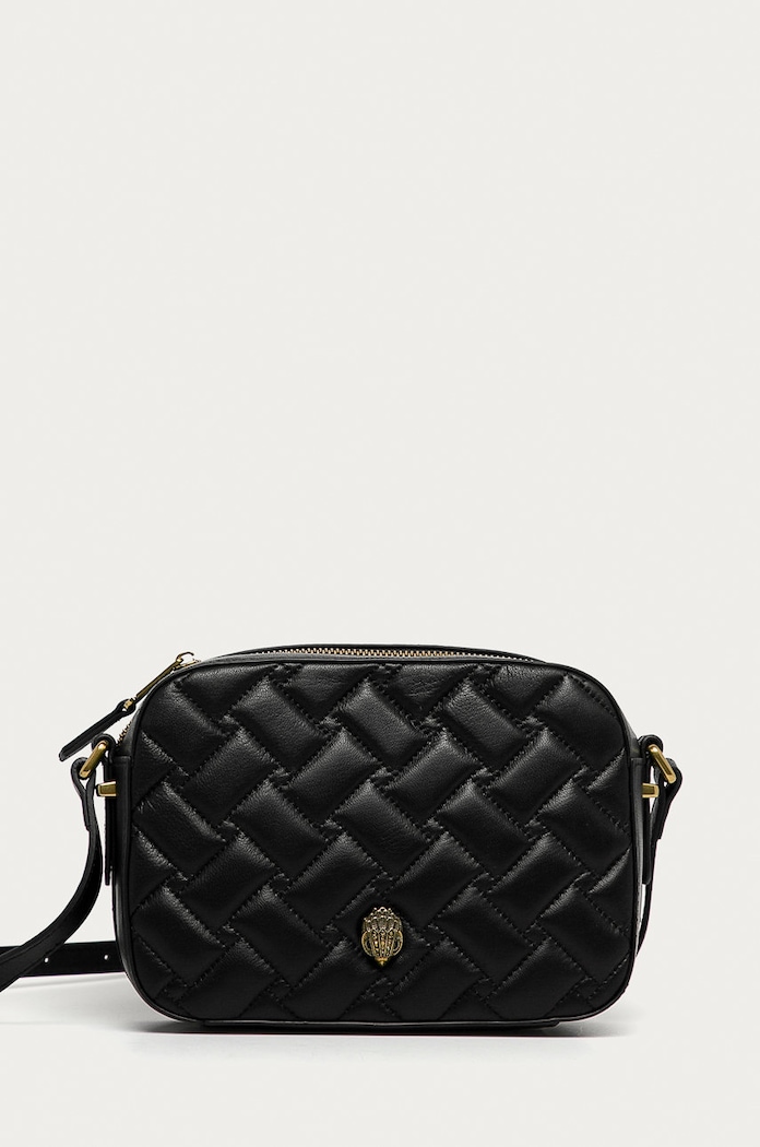 Kurt Geiger London - Poseta de piele uni negru 5294400109.00