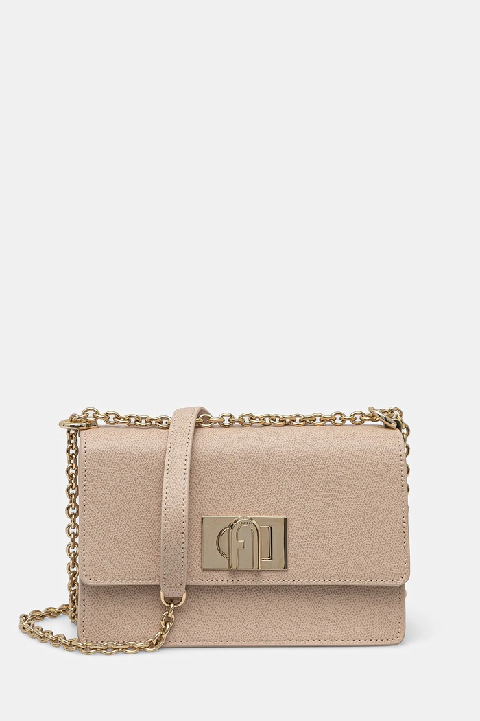 Furla - Kožená kabelka 1927 usňová koža ružová BAFKACO.ARE000.B4L00