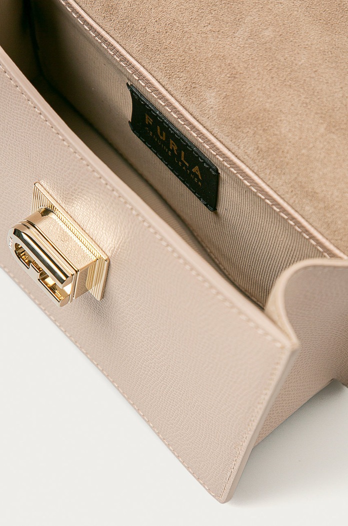 Furla - Kožená kabelka 1927 BAFKACO.ARE000.B4L00 ružová