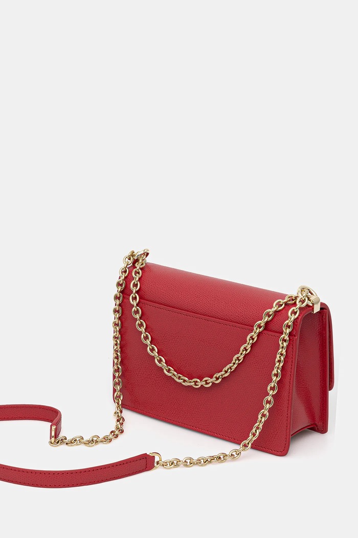 Dodatki Usnjena torbica Furla 1927 BAFKACO.ARE000.RUB00 rdeča