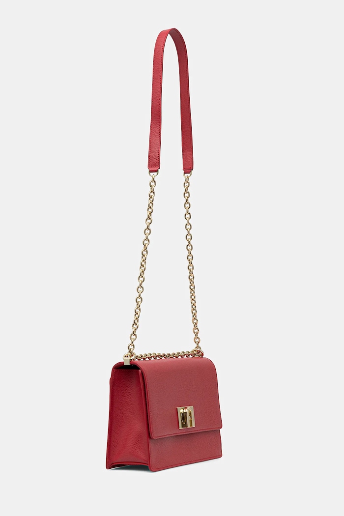 Furla kožená kabelka BAFIACO.ARE000.RUB00 červená AW25