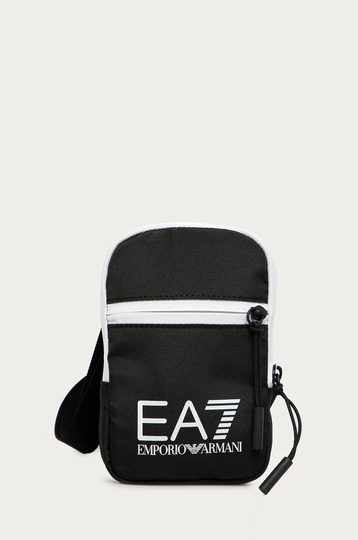 EA7 Emporio Armani - Malá taška jednofarebný čierna 275977.CC982