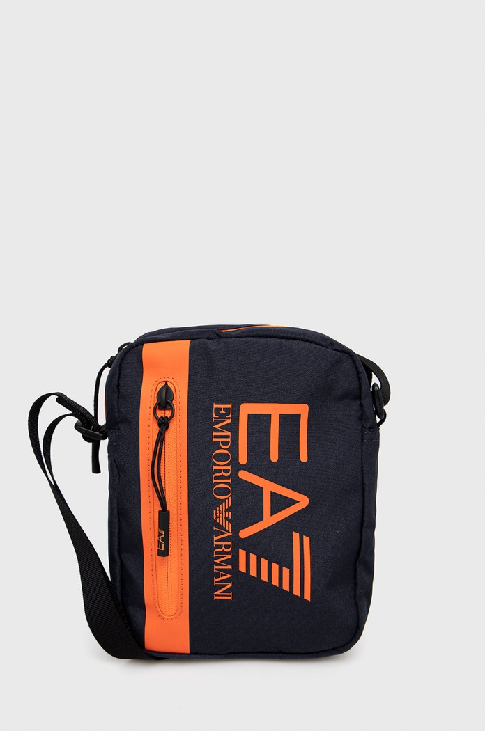 EA7 Emporio Armani - Saszetka 275665.CC982 nie mieści A4 granatowy 275665.CC982
