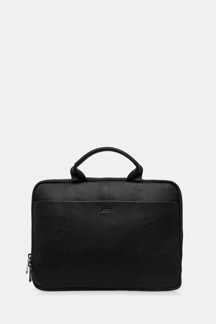 Кожена чанта Joop! 39 x 28 x 4 cm гладка кожа черен 4140005180.900