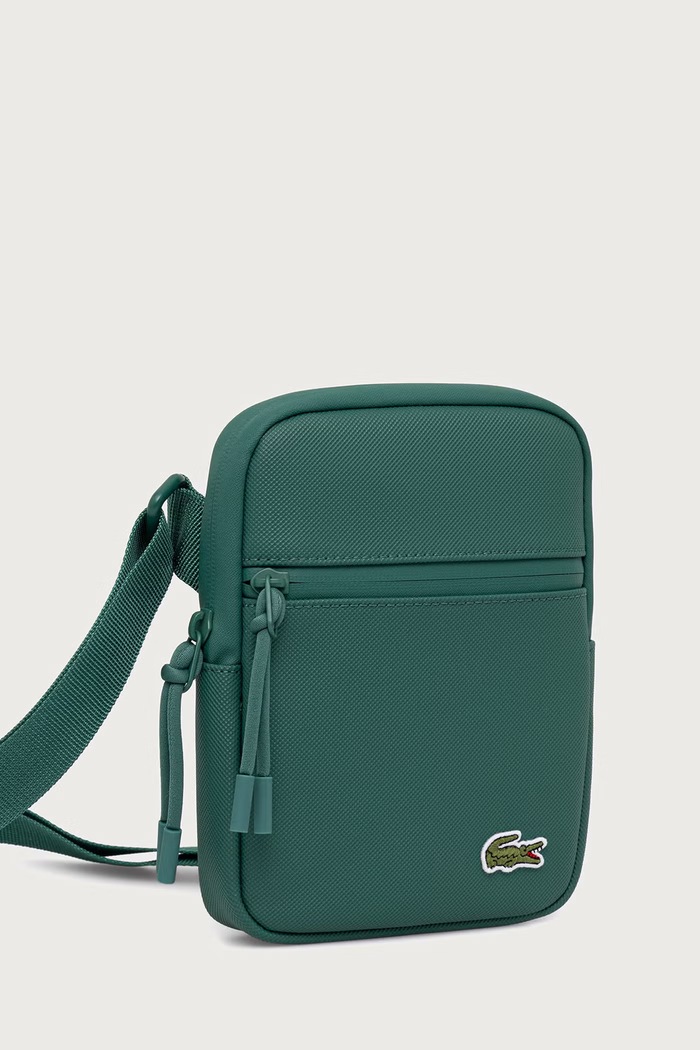 Lacoste Saszetka męska zielony NH3307LV