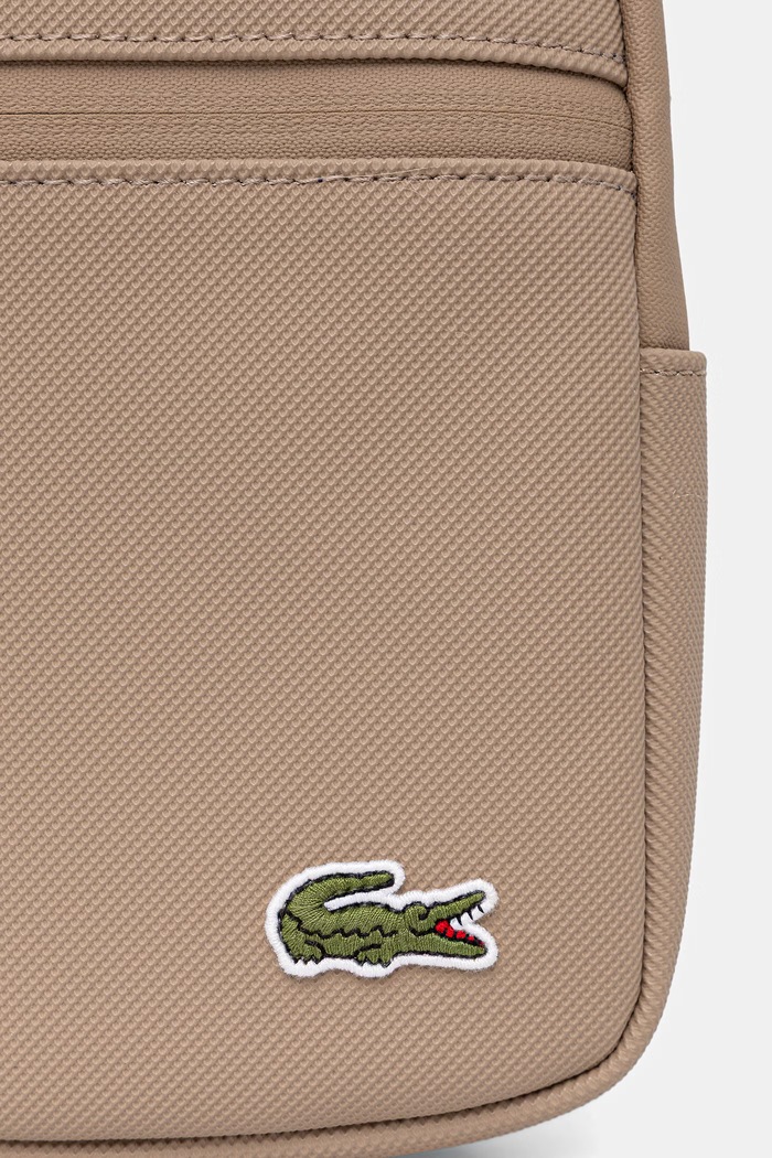 Lacoste φάκελος Ανδρικός μπεζ NH3307LV