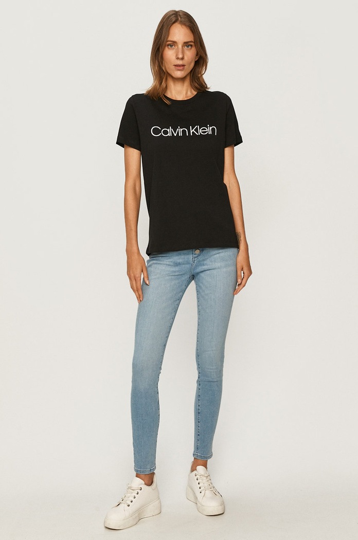 Calvin Klein - Tričko K20K202142 čierna AA00