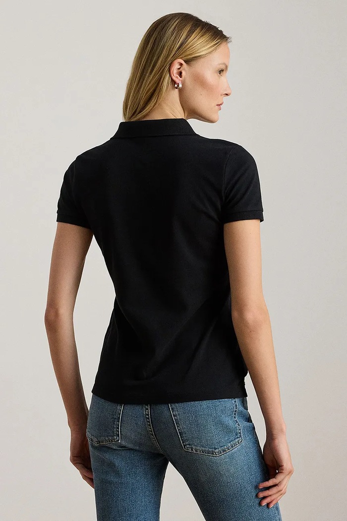 Lauren Ralph Lauren t-shirt 200679219003 črna SS24