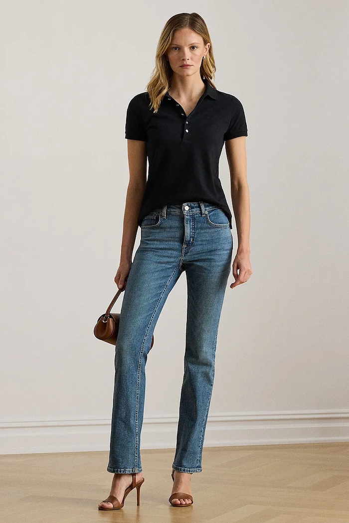 Oblačila Lauren Ralph Lauren t-shirt 200679219003 črna