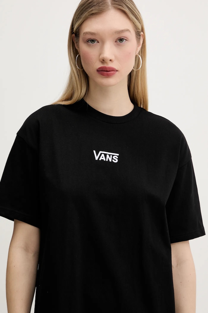Vans t-shirt črna VN0A4RU2BLK1
