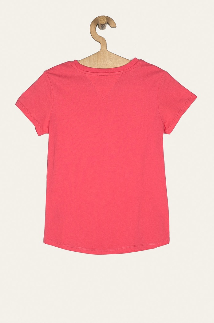 Tommy Hilfiger - T-shirt dziecięcy 74-176 cm KG0KG05242 KG0KG05242 różowy AW20