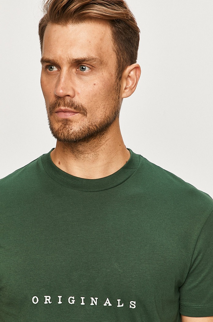 Tricou Jack & Jones 12176780 turcoaz