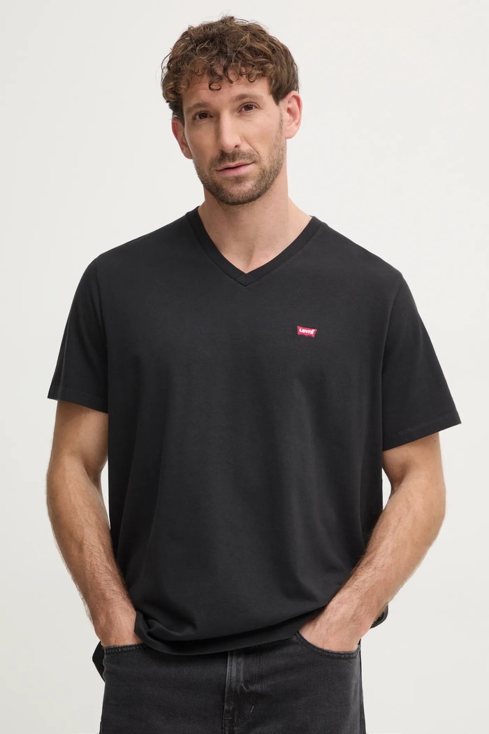 Levi's - Tričko jednofarebný čierna 85641.0001