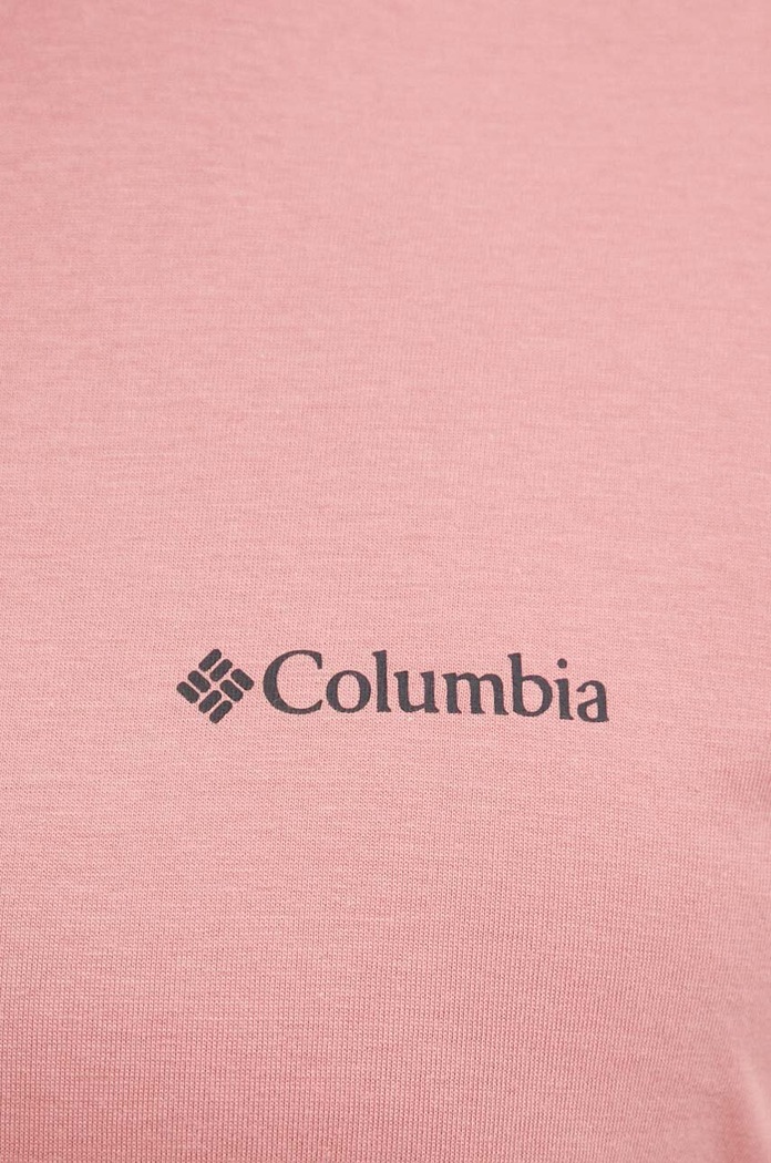 Columbia tricou din bumbac North Cascades roz 1834041