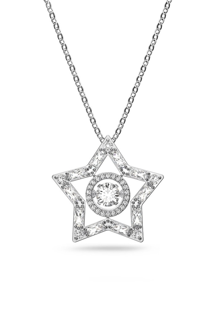 Náhrdelník Swarovski 5617919 stříbrná AW21