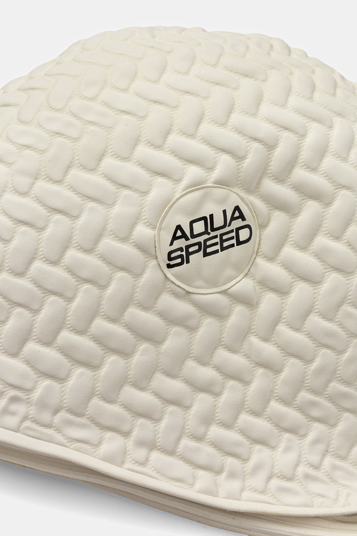 Aqua Speed czepek pływacki BOMBASTIC.TIC beżowy AA00