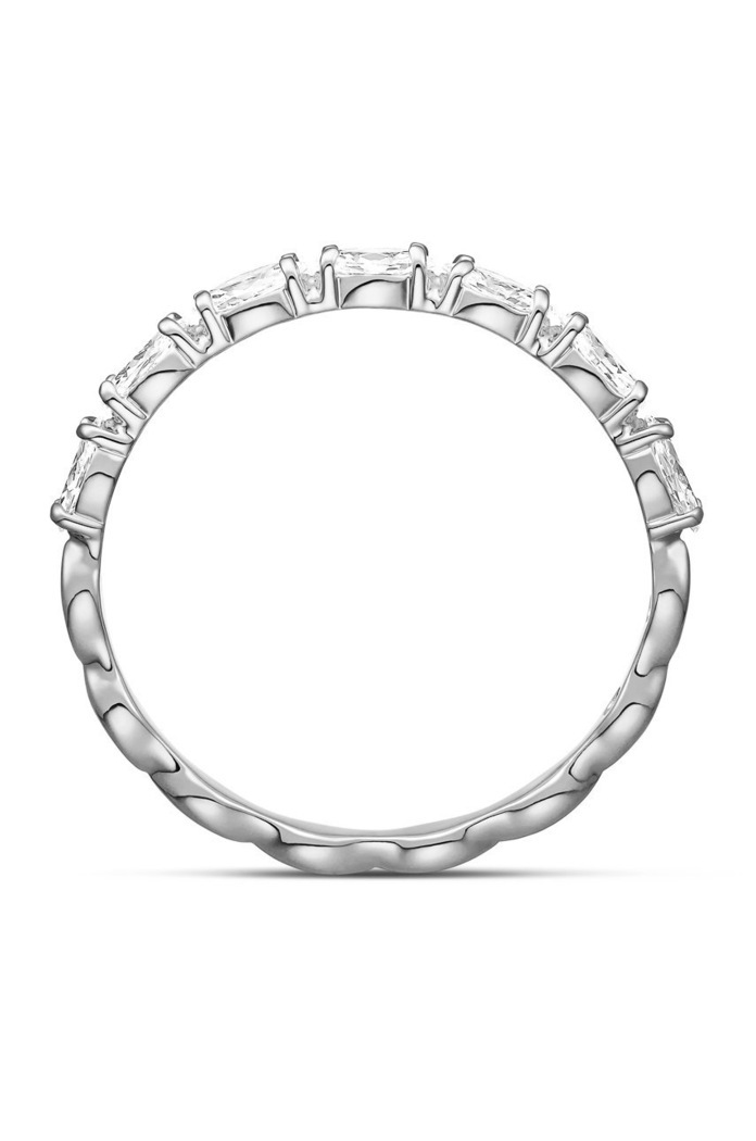 Doplnky Swarovski - Prstienok Vittore Marquise 5366570 strieborná