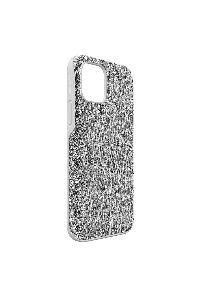 Doplňky Swarovski obal na telefon iPhone 12 Mini High 5616369 šedá