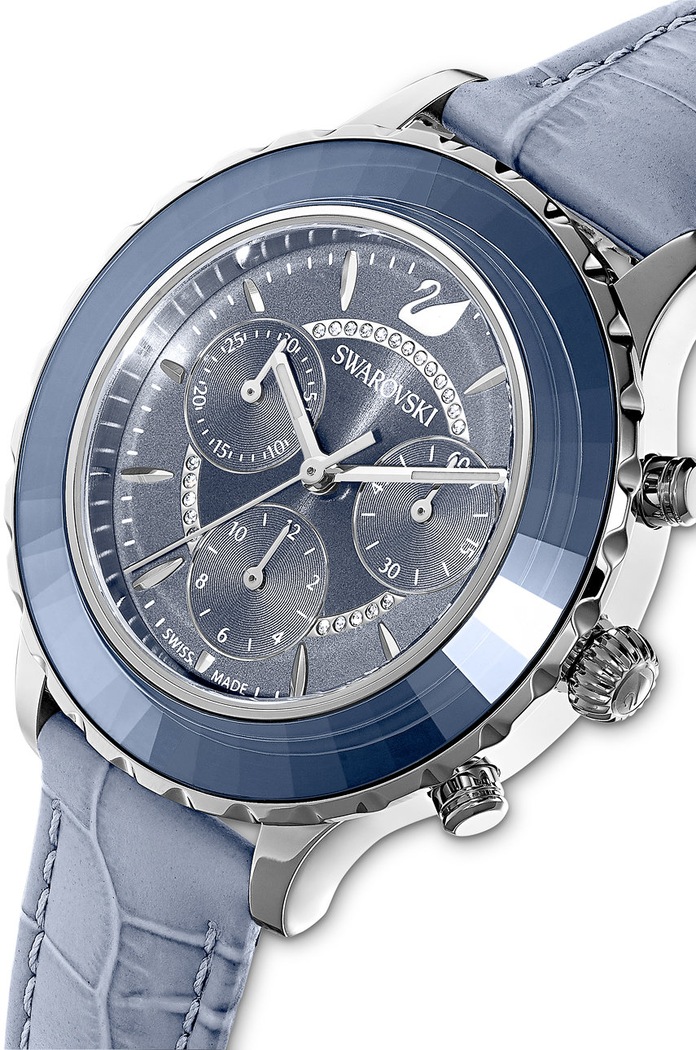Akcesoria Swarovski Zegarek 5580600 5580600 granatowy