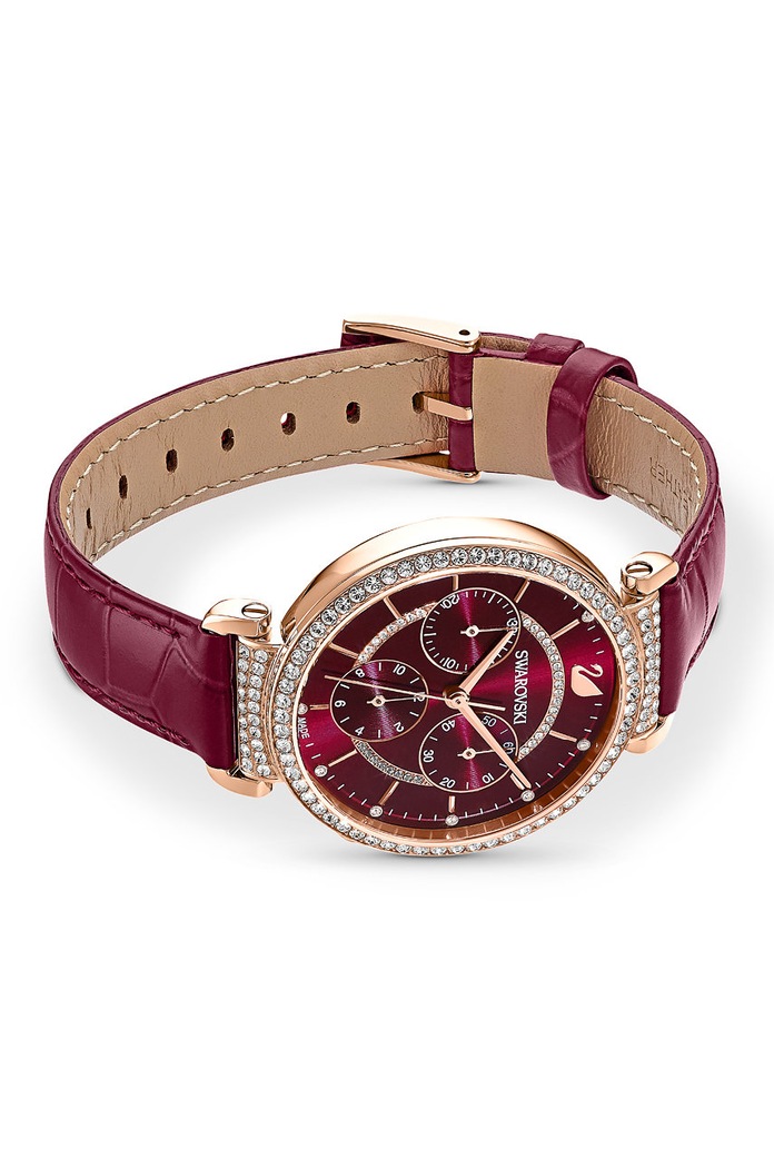Doplňky Hodinky Swarovski 5580345 červená
