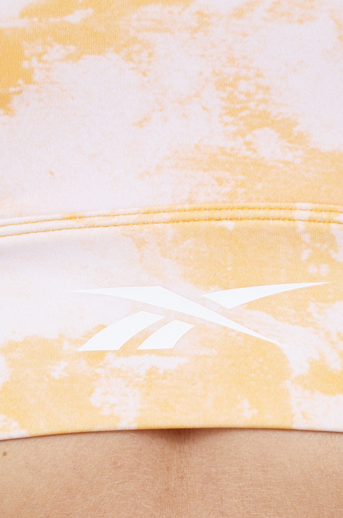 Reebok Biustonosz sportowy GV3268 GV3268 żółty