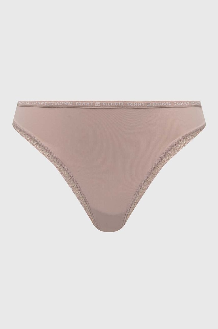 Tommy Hilfiger Stringi (3-pack) beżowy UW0UW02824.4890