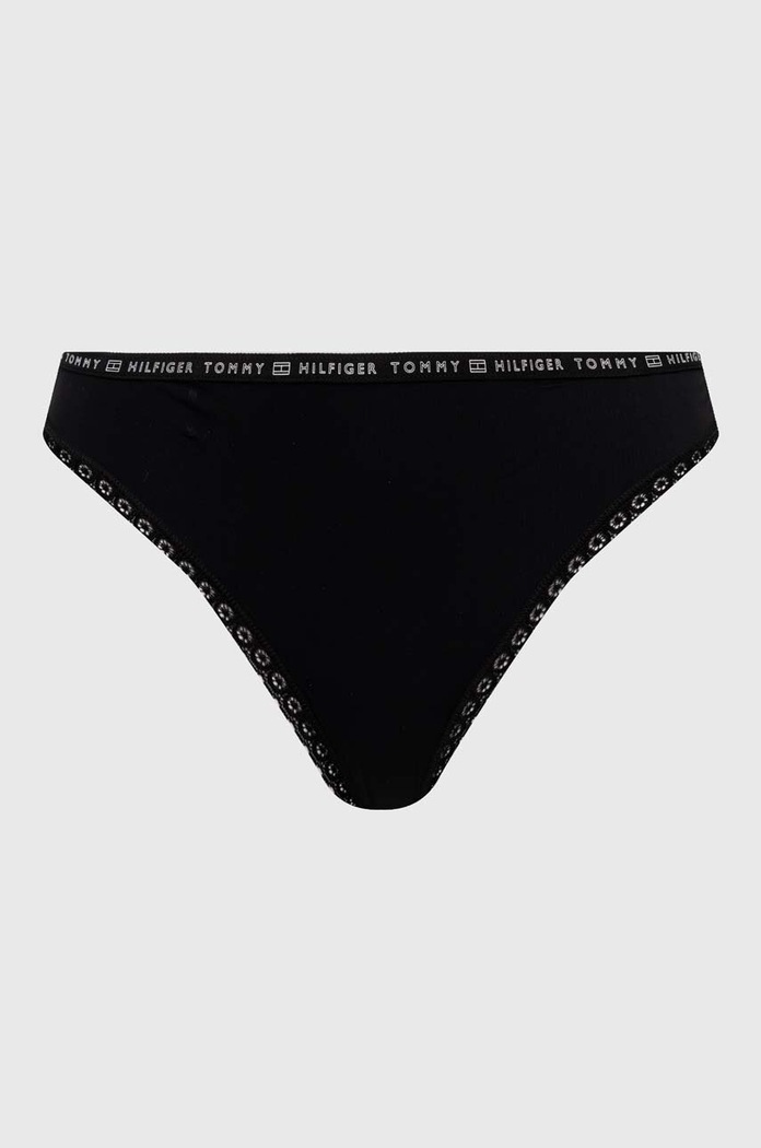 Tangá Tommy Hilfiger (3-pack) čierna UW0UW02824.4890