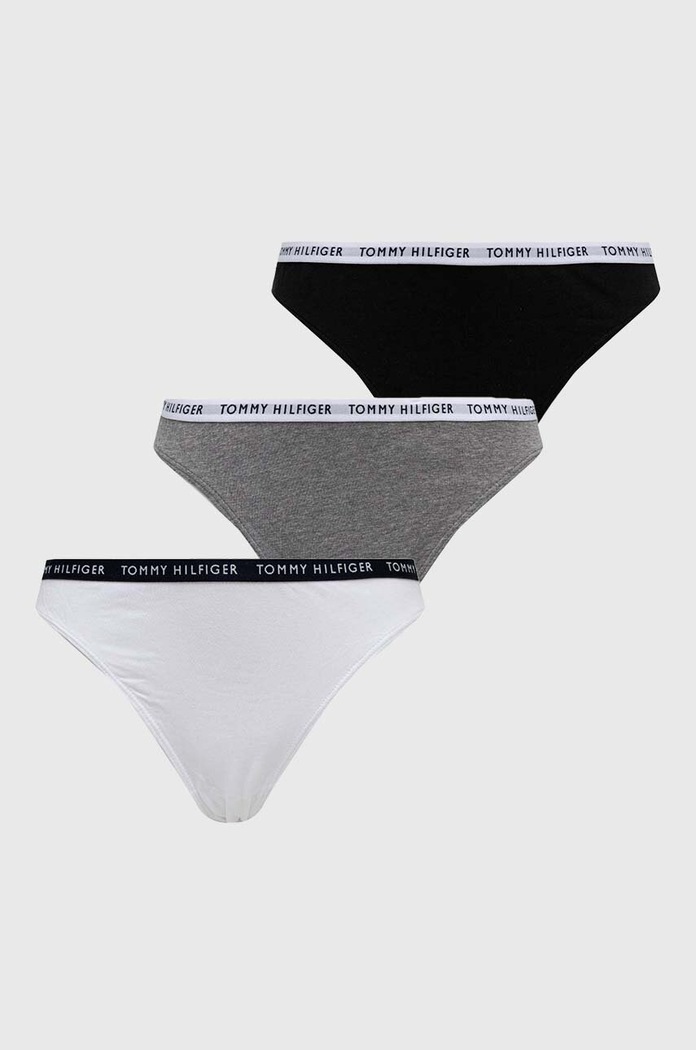 Σλιπ Tommy Hilfiger (3-pack) πλεκτό ύφασμα γκρί UW0UW02828.4890
