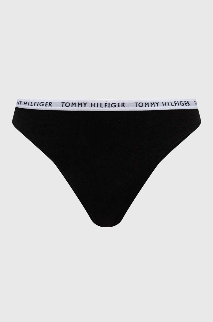 Στρινγκ Tommy Hilfiger (3-pack) UW0UW02829.4890 μαύρο AA00