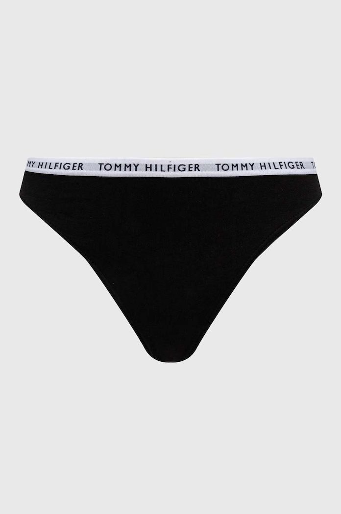 Στρινγκ Tommy Hilfiger (3-pack) UW0UW02829.4890 μαύρο AA00