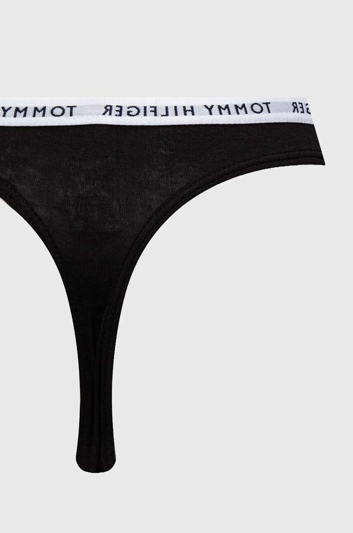 Ρούχα Στρινγκ Tommy Hilfiger (3-pack) UW0UW02829.4890 μαύρο