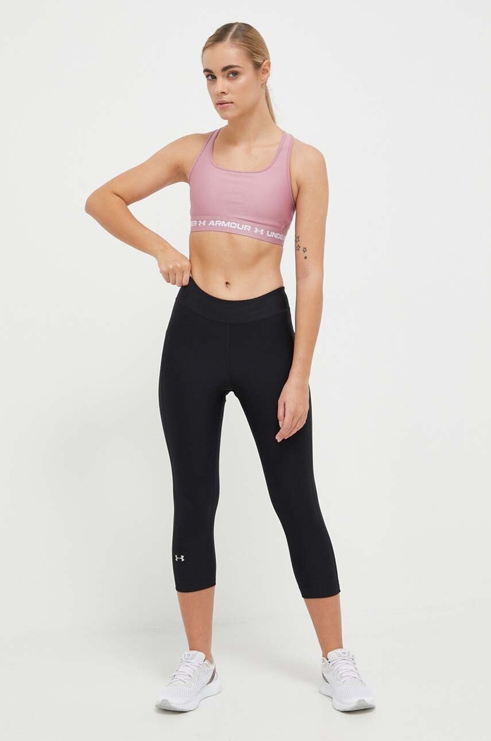 Under Armour biustonosz sportowy UA Crossback 1361034 różowy SS26