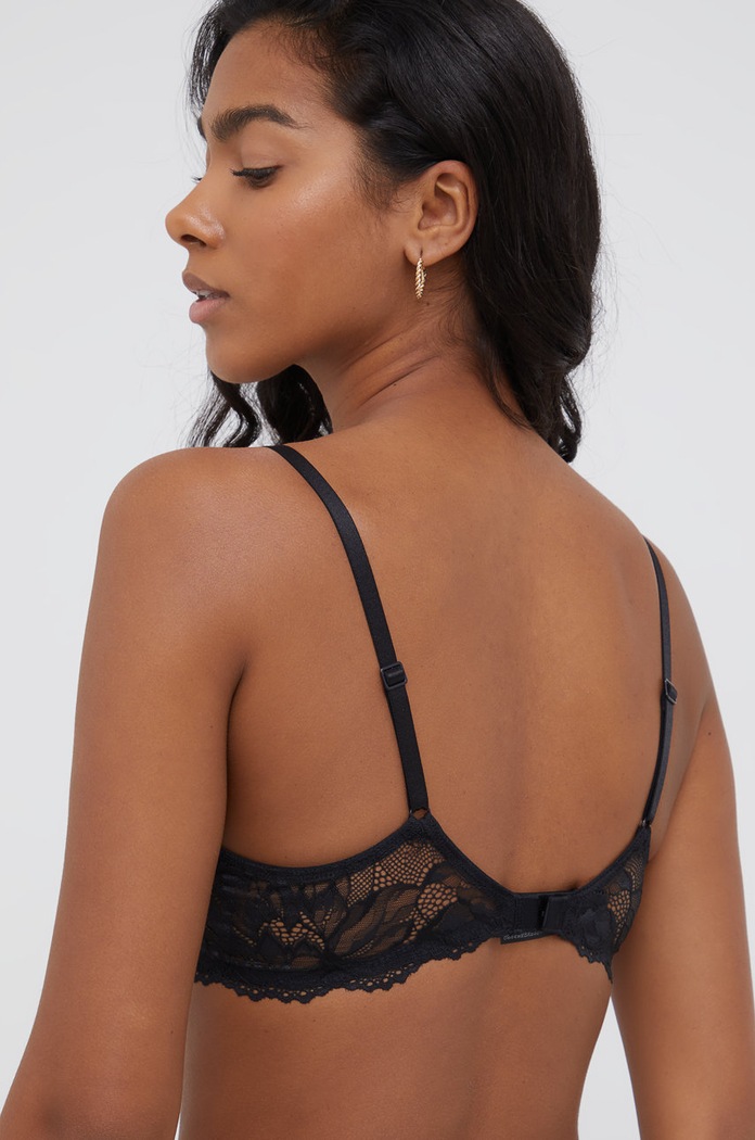 Podprsenka Calvin Klein Underwear 000QF6396E.4890 čierna AW21