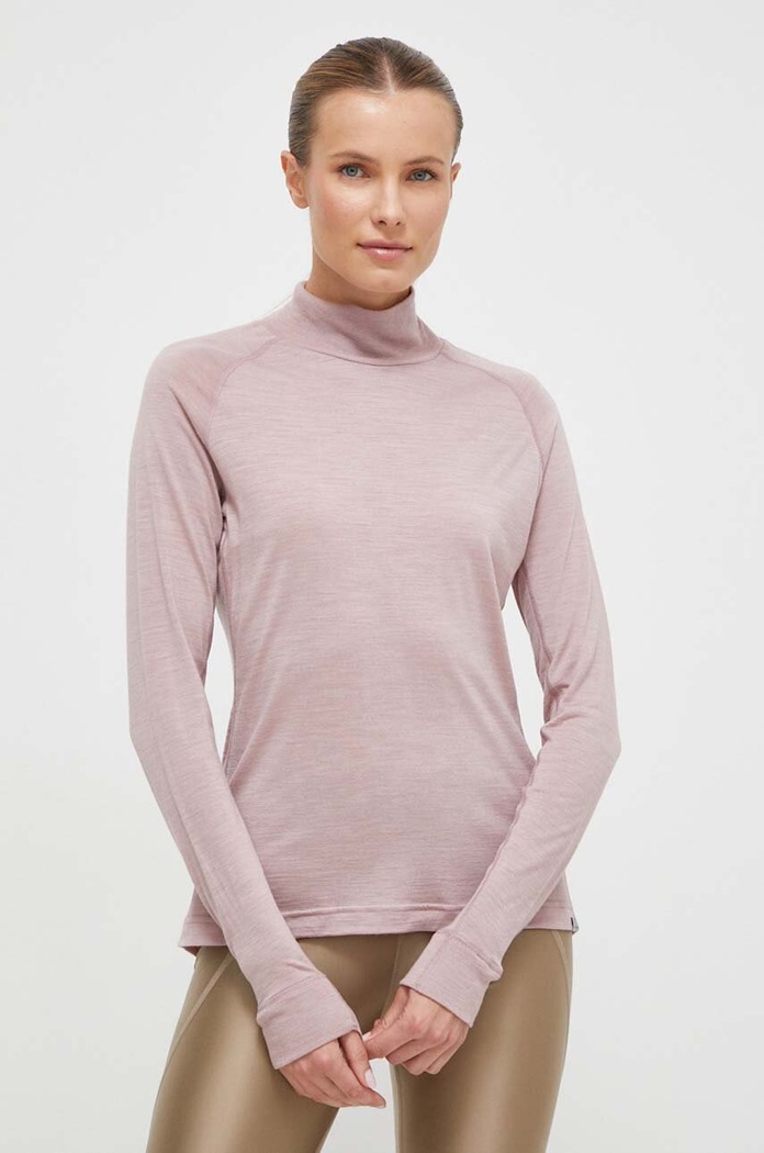 Houdini longsleeve funkcyjny Activist melanż różowy 130054