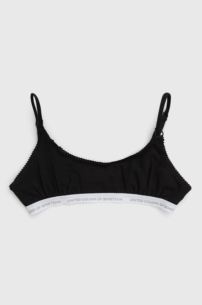 United Colors of Benetton Biustonosz dziecięcy (2-pack) 3MC10R1IN biały AW21