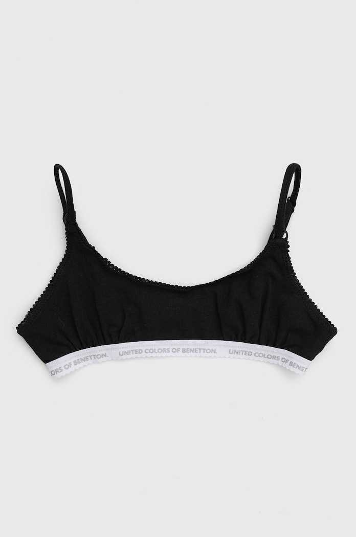 United Colors of Benetton Biustonosz dziecięcy (2-pack) 3MC10R1IN biały AW21