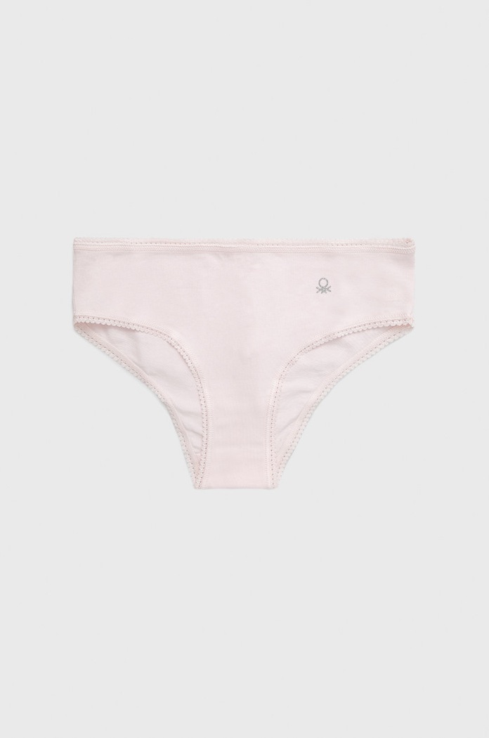 United Colors of Benetton Figi dziecięce (2-pack) 3MC10S1BF różowy AW21