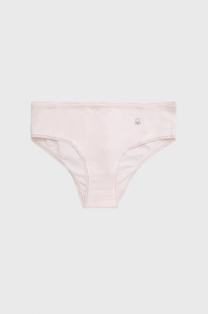 United Colors of Benetton Figi dziecięce (2-pack) 3MC10S1BF różowy AW21