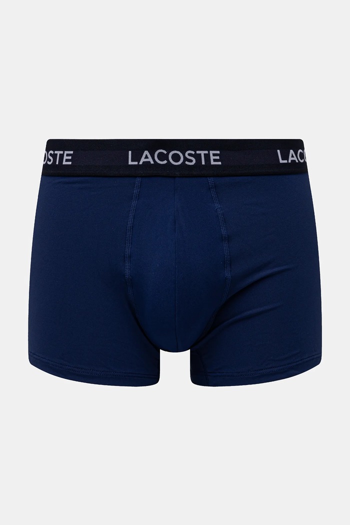 Boxerky Lacoste 3-pack modrá 5H9623