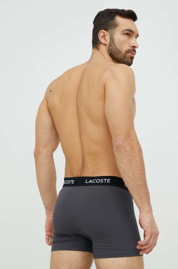 Lacoste boxeri 3-pack 5H9623 negru