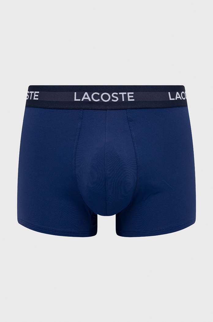 Boxerky Lacoste 3-pack modrá 5H9623