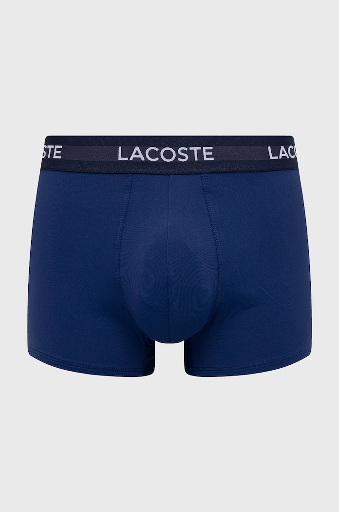 Boxerky Lacoste 3-pack modrá 5H9623