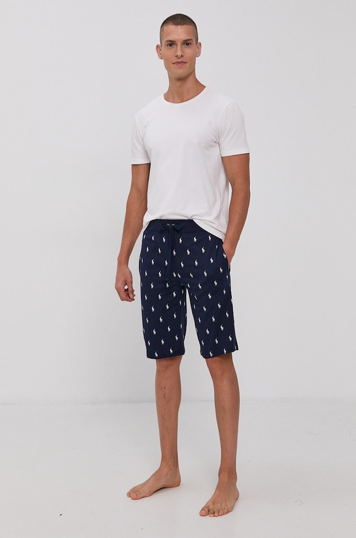 Pyžamové šortky Polo Ralph Lauren 714844765001 tmavomodrá SS26